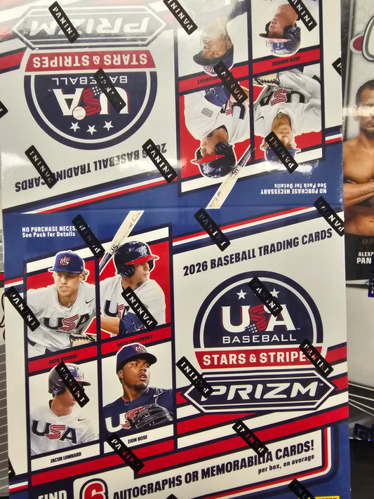Stats and Strips Panini Hobby Box Baseball