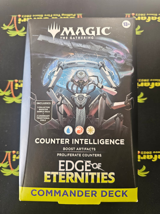 Edge of Eternities Commander Deck Counter Intelligence Magic The Gathering