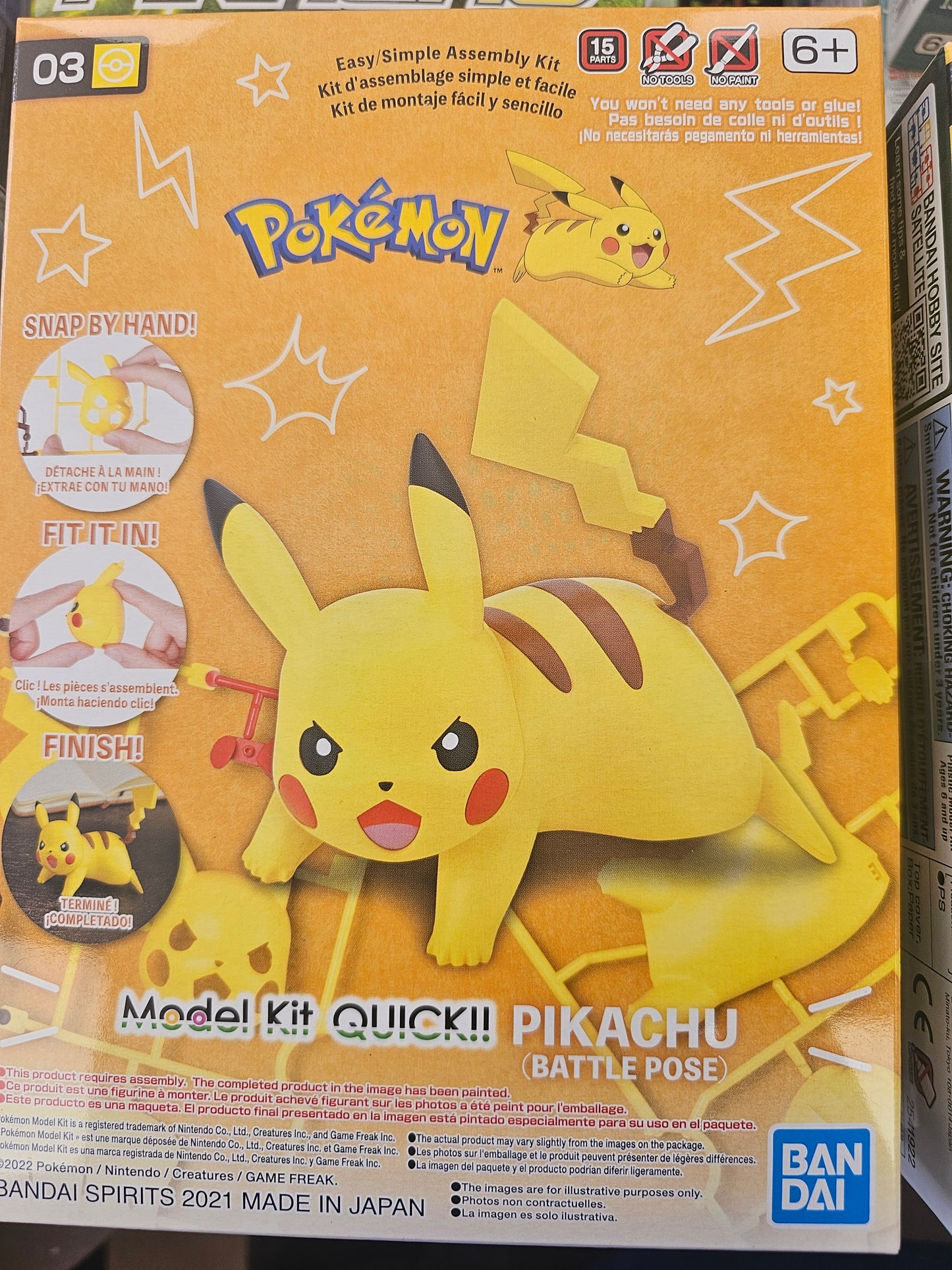 Pikachu Model Kit Pokemon