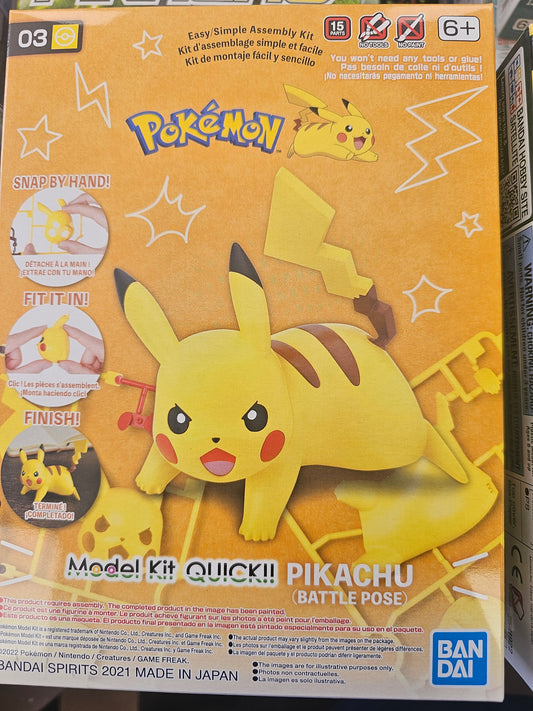 Pikachu Model Kit Pokemon
