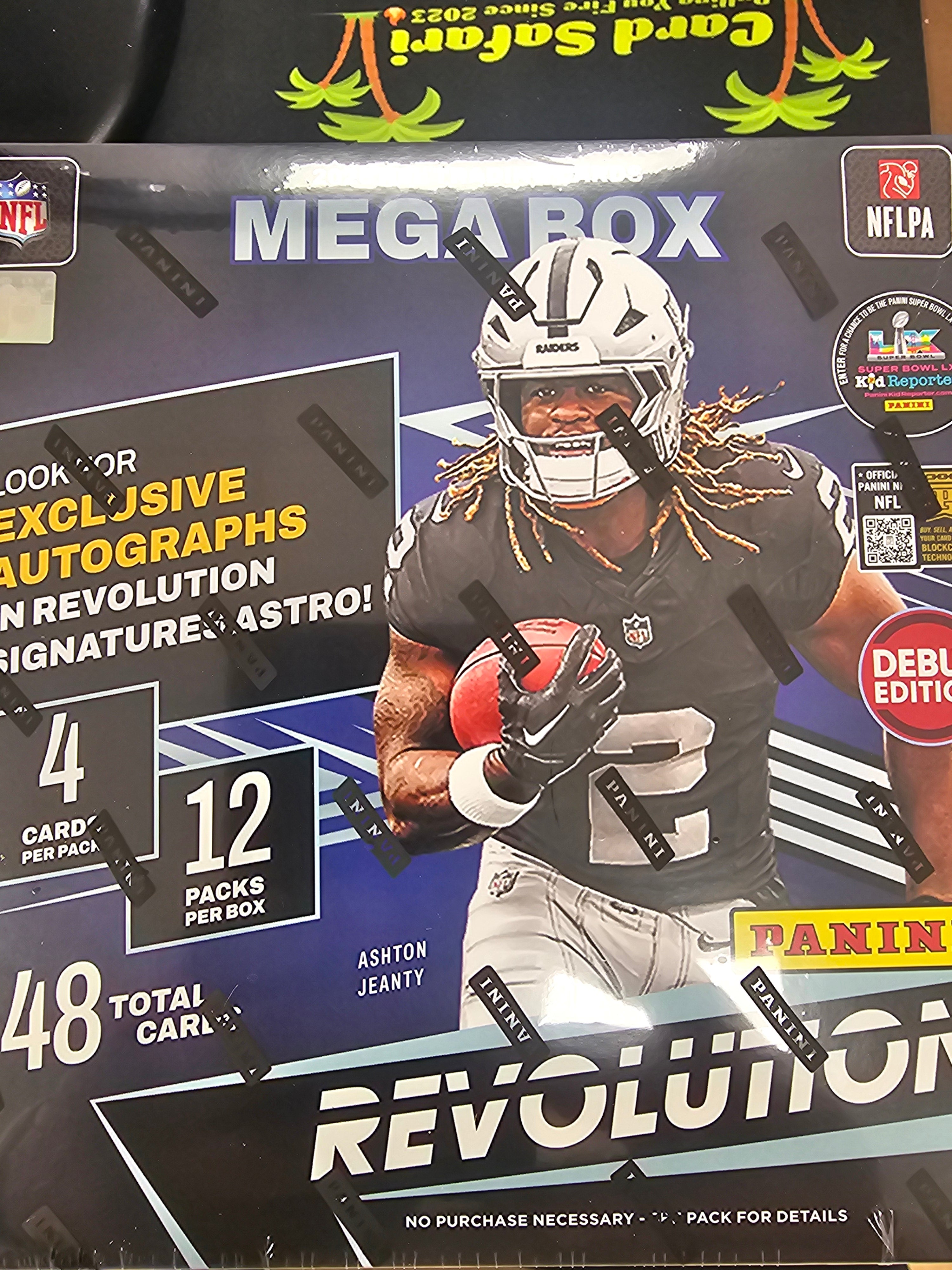 2025 Revolution Mega Box Football – Card Safari
