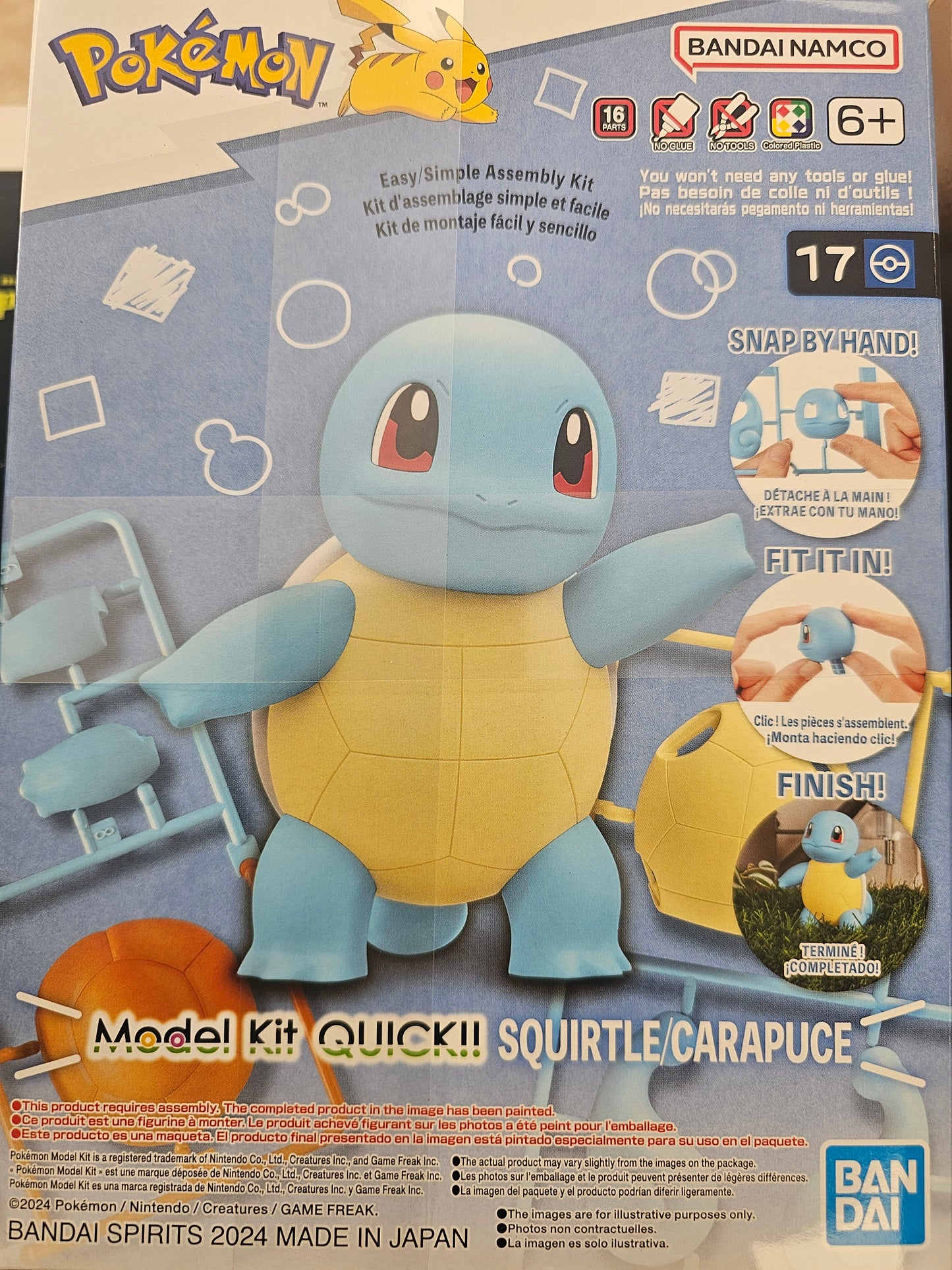 Squirtle Model Kit Pokemon