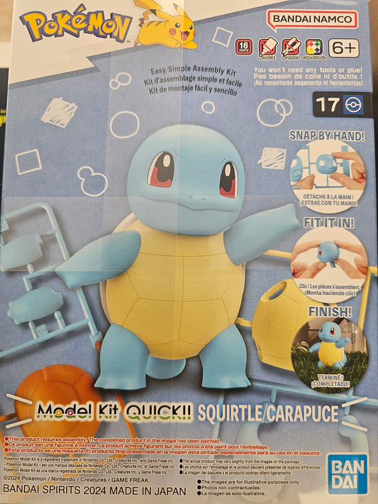 Squirtle Model Kit Pokemon