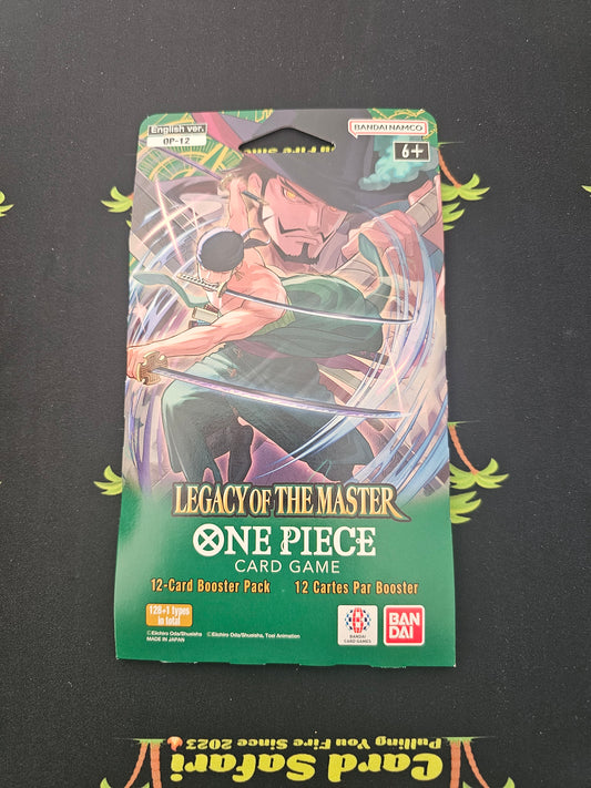 One Piece OP12 Legacy Of The Master Hanger Pack/Blister Pack ent
