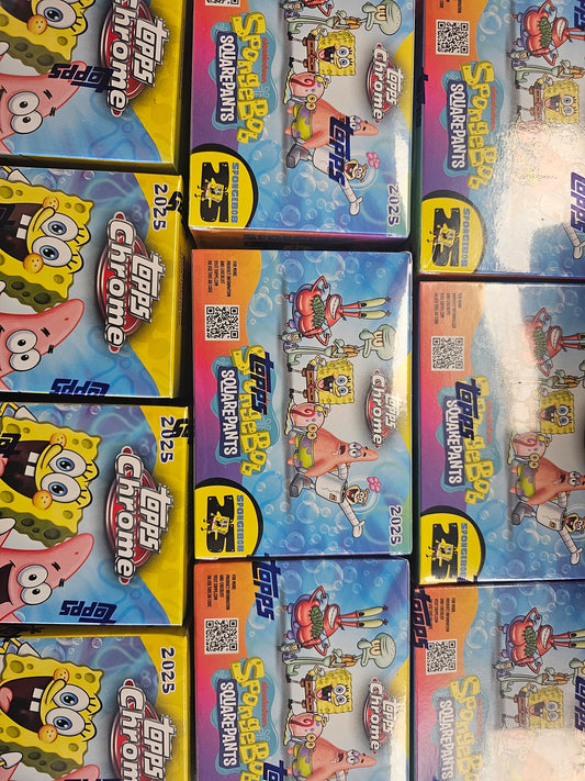 Spongebob Topps Box Factory Sealed ENT