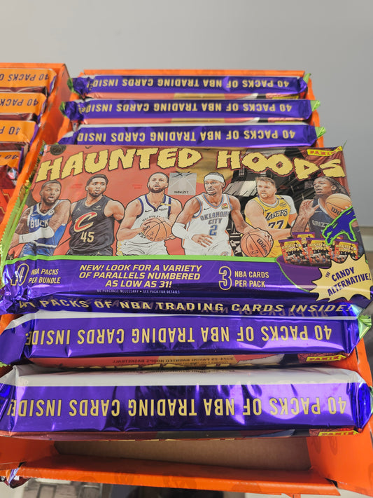Haunted Hoops Basketball Box Contains 40 Packs