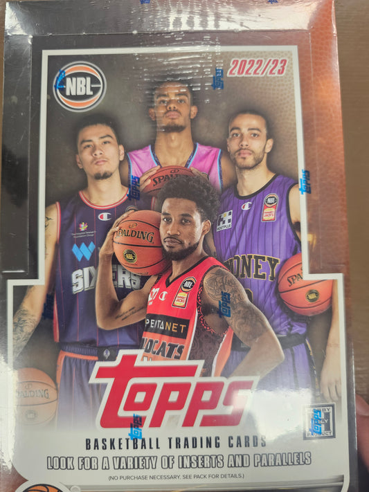 Topps 22 23 Basketball Hobby Box