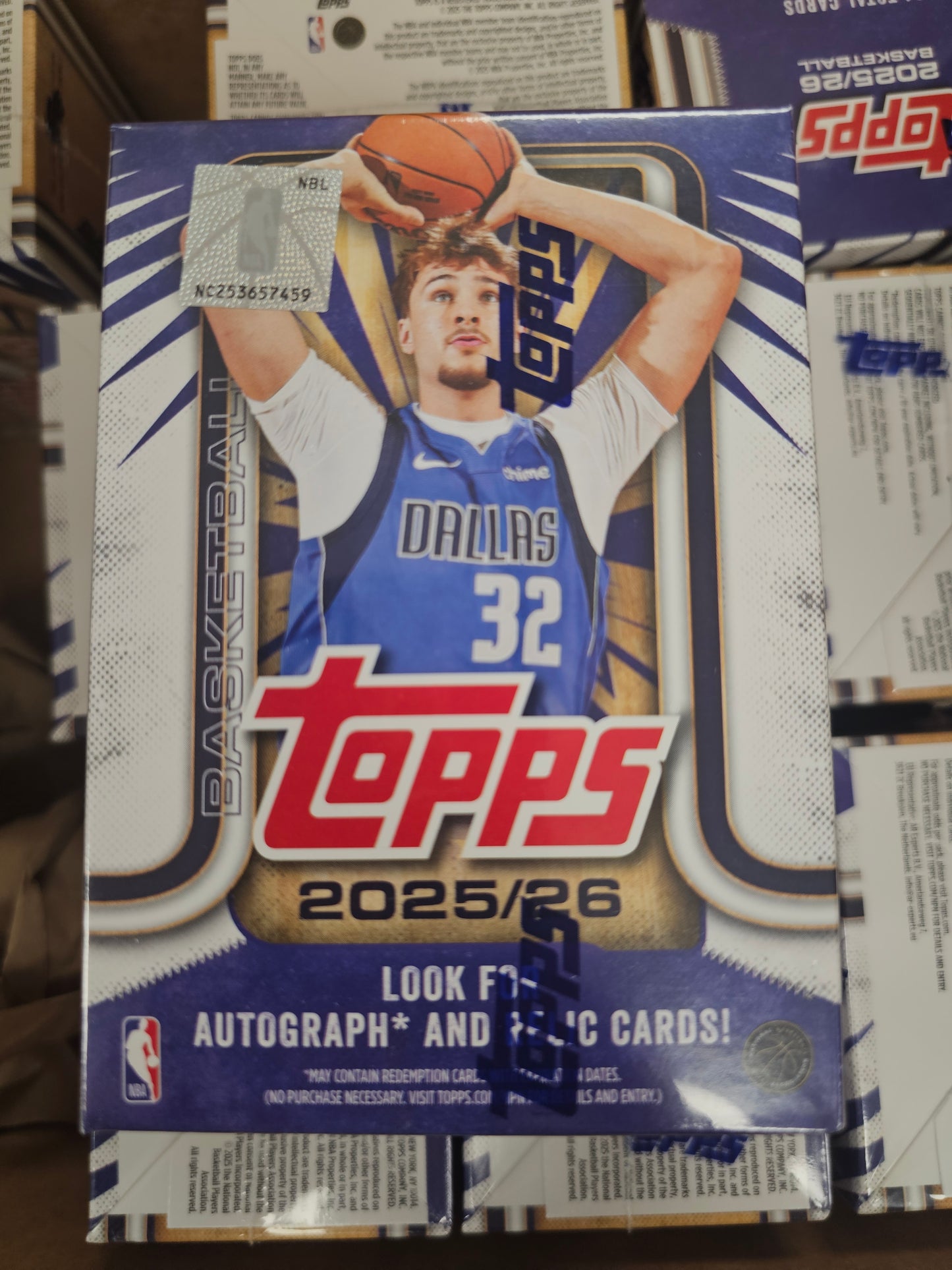 25-26 Topps Basketball Blaster Box