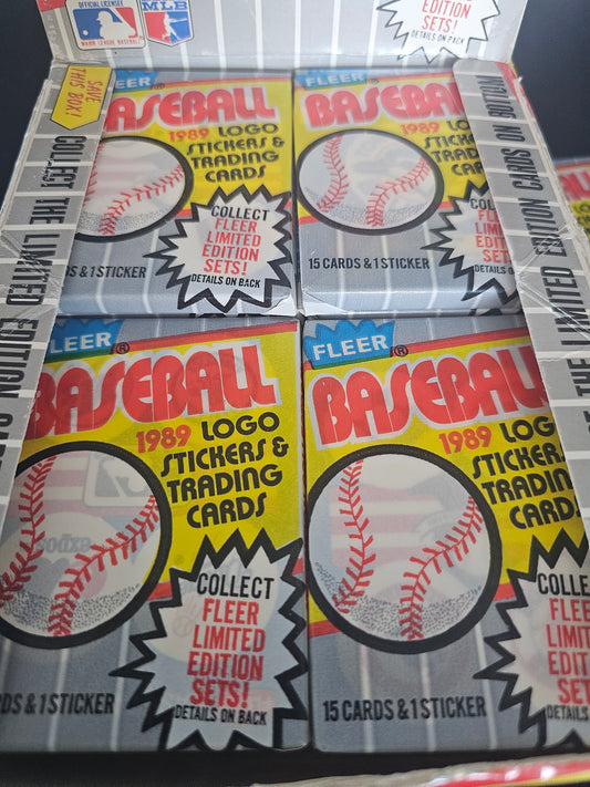 Fleer Baseball 1989 Pack