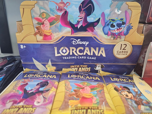 Disney Lorcana Into The Inklands Box Factory Sealed