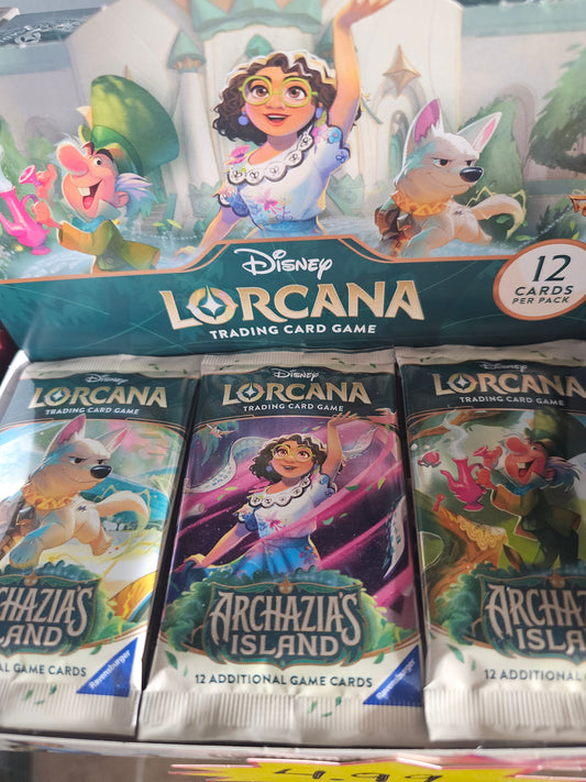 DISNEY Lorcana TCG: Archazia's Island Booster Pack