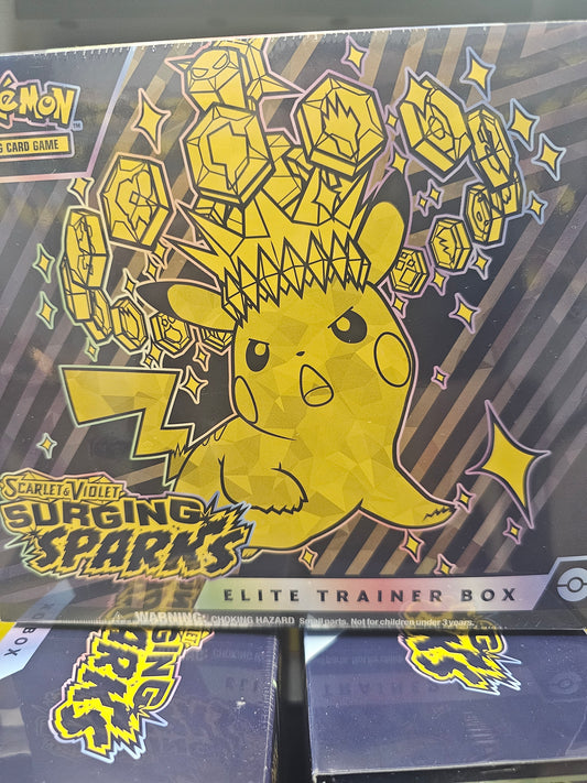 Pokemon Surging Sparks ETB Factory Sealed