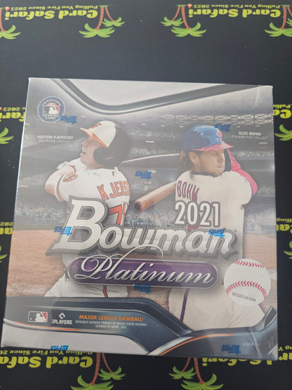 Bowman Platinum Mega Pack 21 Baseball