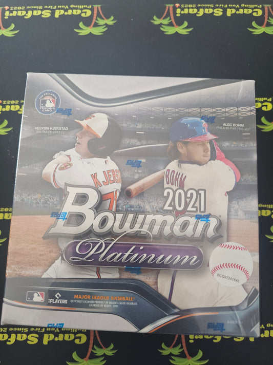 Bowman Platinum Mega Pack 21 Baseball