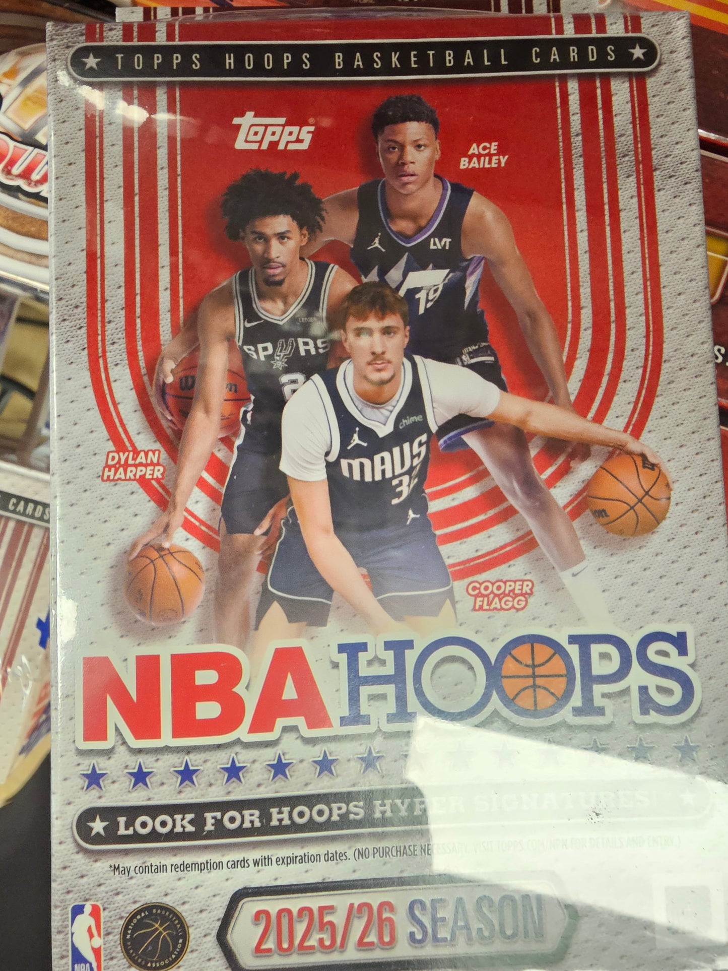 NBA HOOPS 25 26 Hanger Box basketball