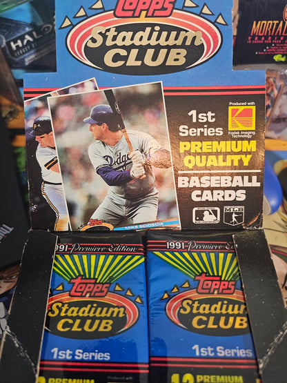 Topps 1991 Stadium Club Baseball Pack