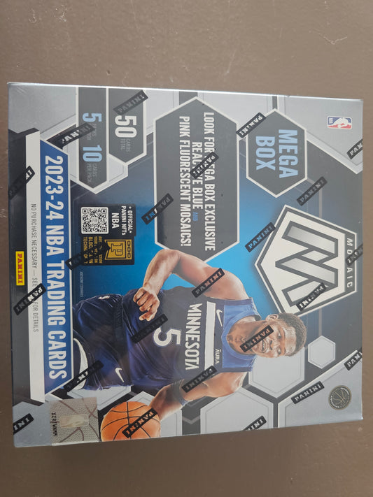 2023-24 Panini Mosaic NBA Basketball Cards MEGA Pack