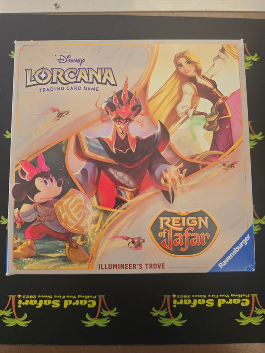 Disney Lorcana Reign Of Jafar Illumineer's Trove Box Factory Sealed