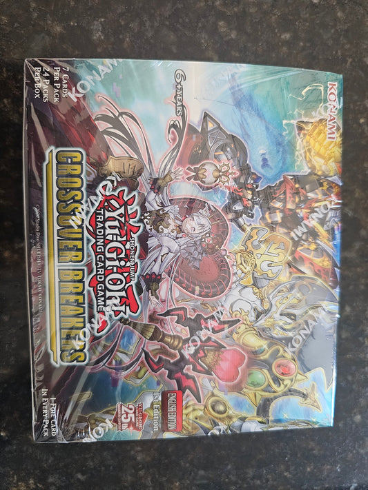 Yu-Gi-Oh Crossover Breakers Booster Box Sealed