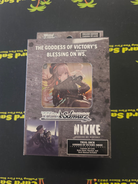 Weiss Schwarz Goddess Of Victory Nikke Trail Deck
