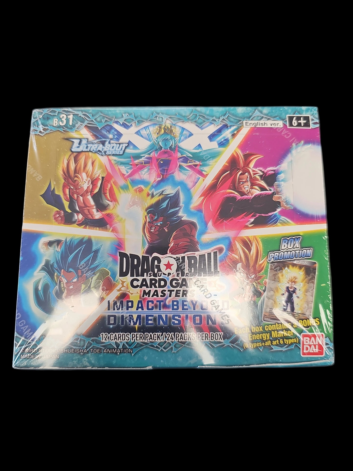 Dragon Ball B31 Impact Beyond Dimensions Booster Box