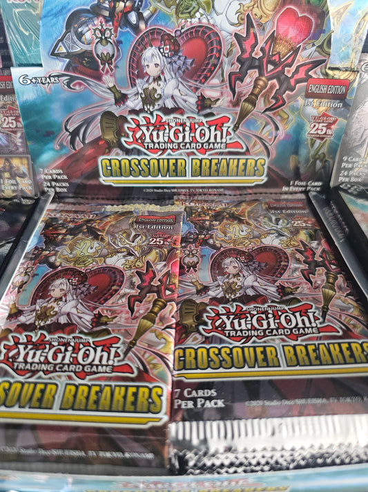Yu-Gi-Oh Crossover Breakers Booster Pack Sealed