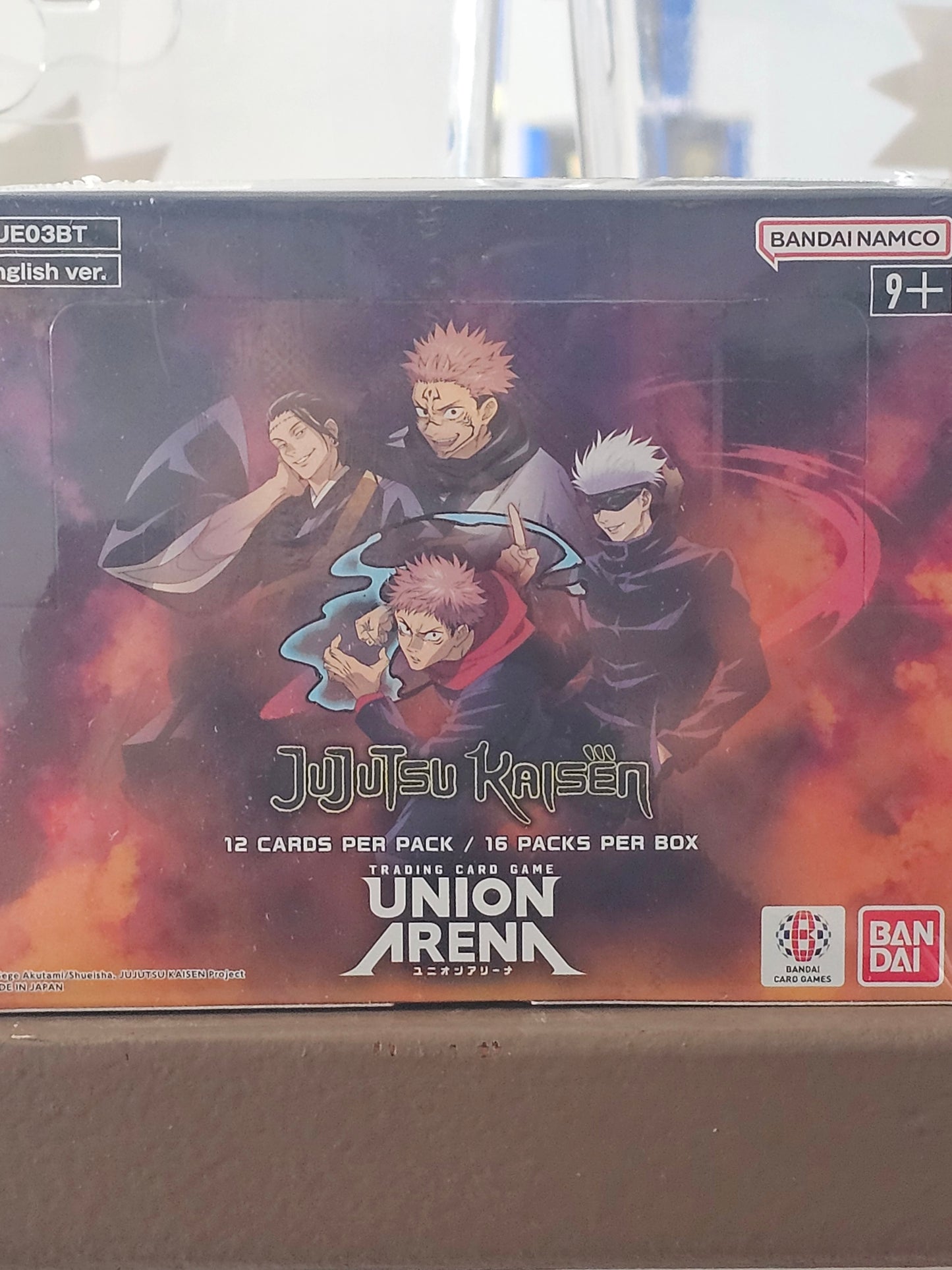 Jujutsu Kaisen Union Arena UE03BT Box Factory Sealed ent